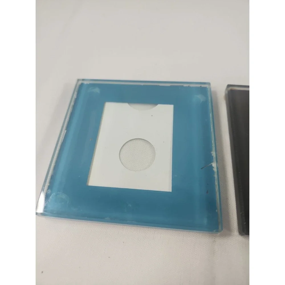 Sarah Peyton Home Set Of 4 Glass Photo Coasters 2